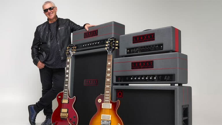Alex Lifeson Launches LERXST Amplifiers
