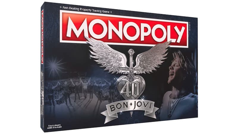 Bon Jovi announces 40th anniversary Monopoly game