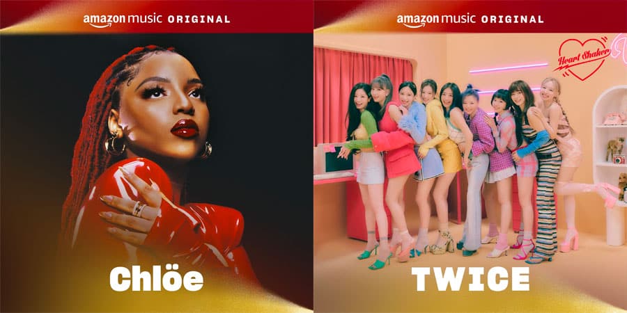 Chlöe, Twice, Meghan Trainor share Amazon Music Original holiday songs