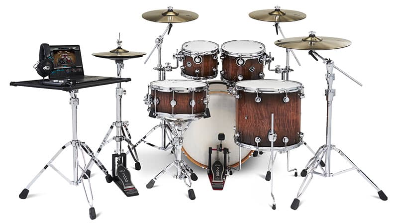 Drum Workshop introduces first wireless acoustic-electronic convertible drum kit