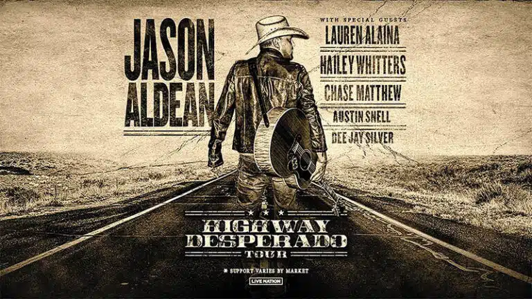 Jason Aldean reveals 2024 Highway Desperado tour dates