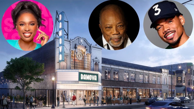 Quincy Jones, Jennifer Hudson, Chance the Rapper revive Chicago’s Ramova Theatre