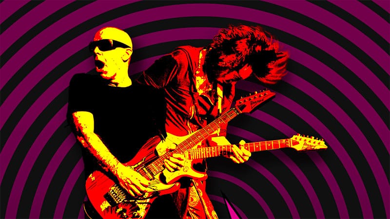Joe Satriani & Steve Vai The Satch-Vai Tour