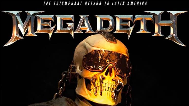 Megadeth Crush The World Tour