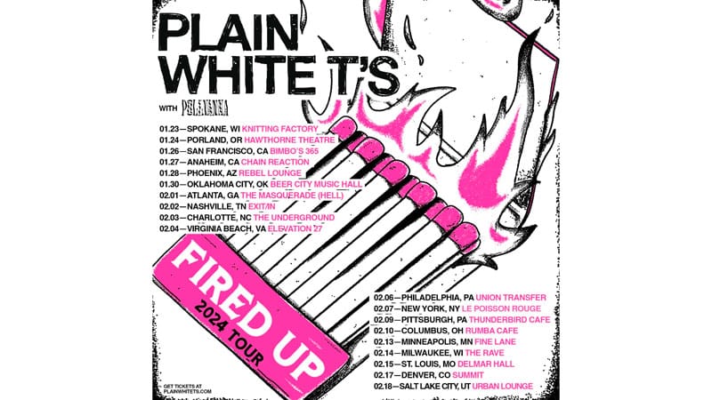 Plain White T’s announce 2024 headlining tour dates