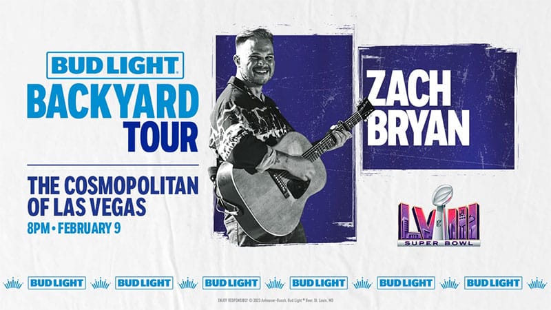 Zach Bryan to headline 2024 Bud Light Backyard Tour in Las Vegas