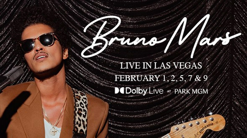 Bruno Mars announces February 2024 Las Vegas performances