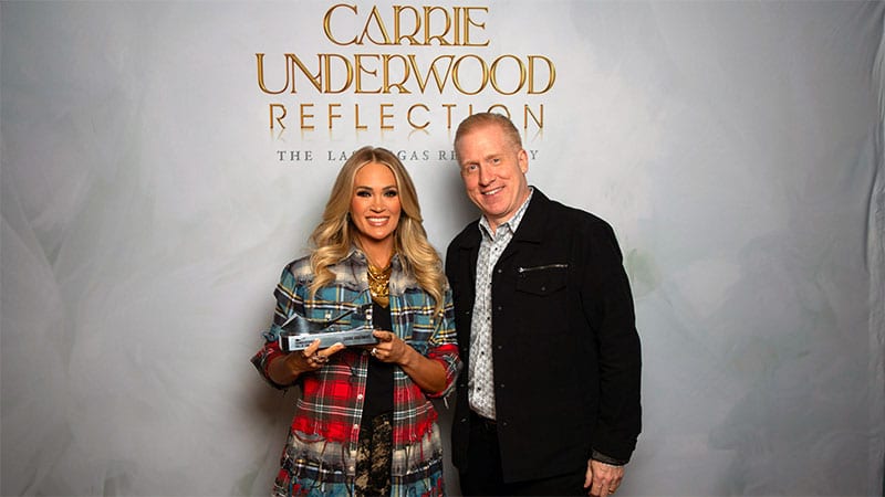 Carrie Underwood receives SoundExchange Hall of Fame Award