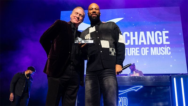 Common honored with SoundExchange Music Fairness Award