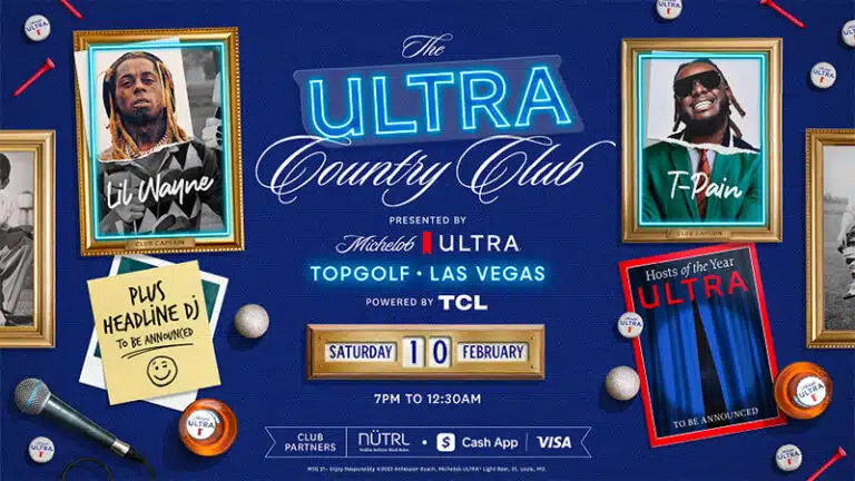 Lil Wayne, T-Pain to headline Michelob Ultra Super Bowl Party