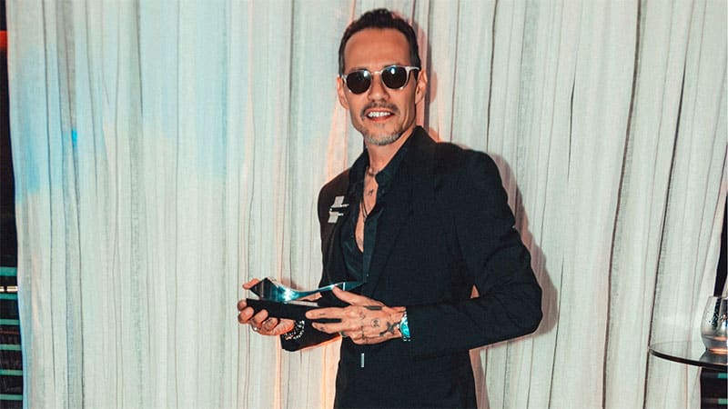 Marc Anthony receives SoundExchange Hall of Fame Award