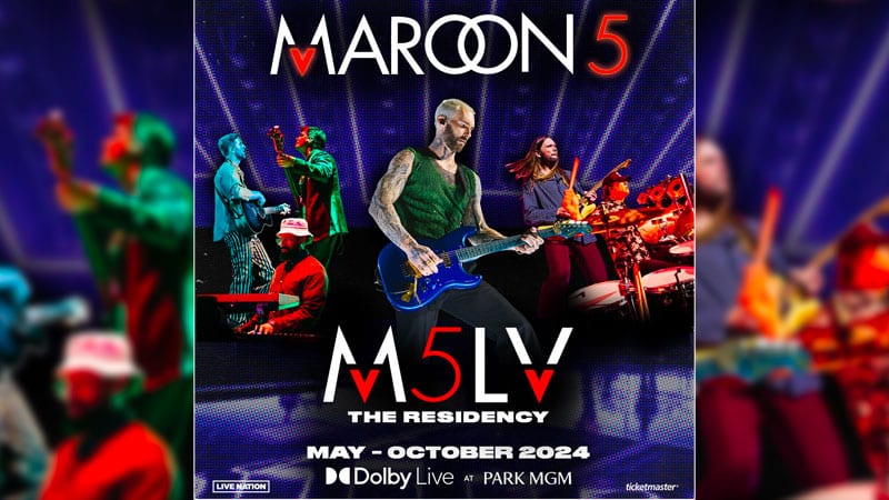 Maroon 5 announces 2024 Las Vegas dates