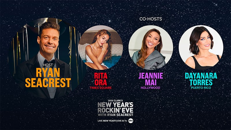 Rita Ora to co-host ‘Dick Clark’s New Year’s Rockin’ Eve with Ryan Seacrest 2024’