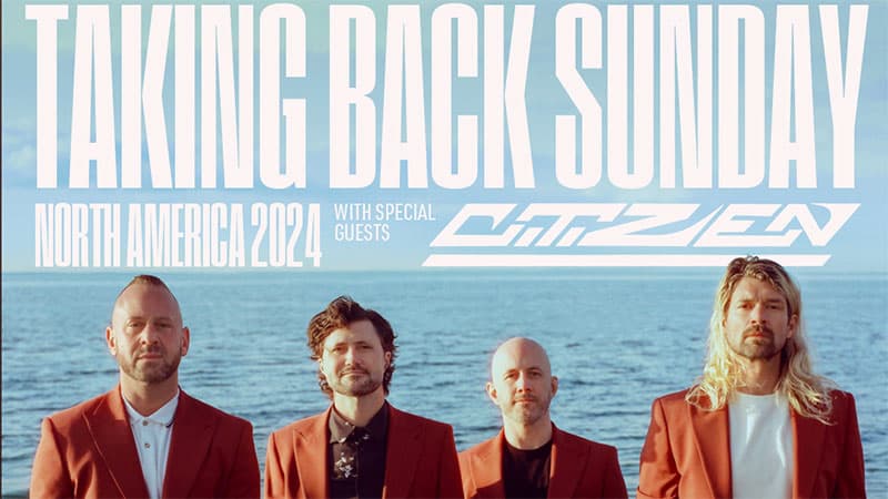Taking Back Sunday announces 2024 North American headlining tour