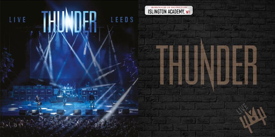 Thunder announces two live albums