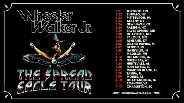 Wheeler Walker Jr announces 2024 The Spread Eagle Tour