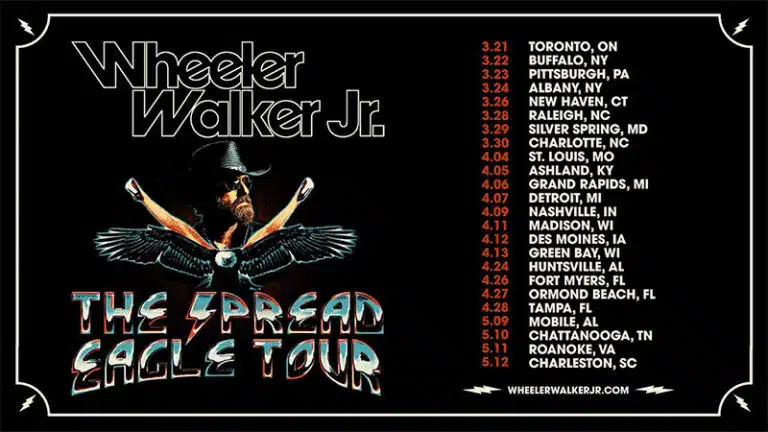Wheeler Walker Jr announces 2024 The Spread Eagle Tour