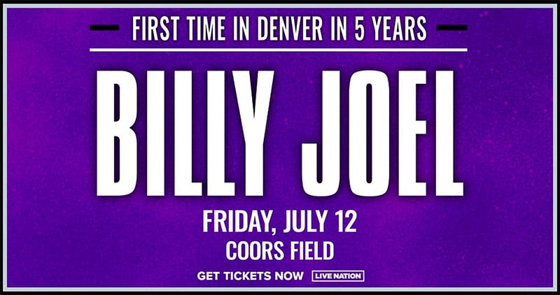 Billy Joel announces solo Denver concert