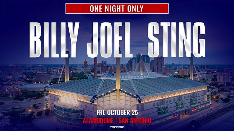 Billy Joel, Sting announce joint San Antonio concert