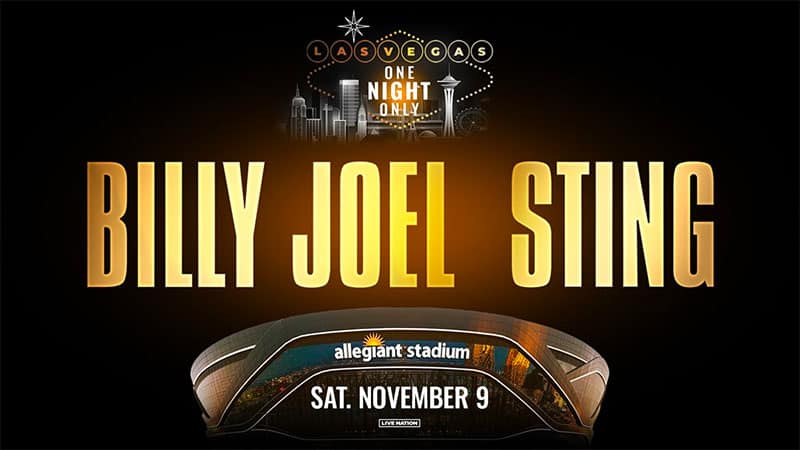 Billy Joel, Sting to play joint Las Vegas concert