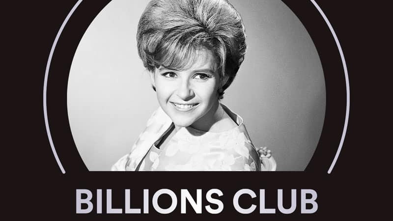 Brenda Lee joins Spotify Billions Club