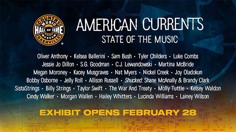 Country Music Hall of Fame to open latest American Currents exhibit