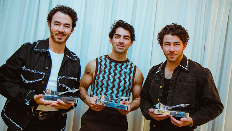 Jonas Brothers receive SoundExchange Hall of Fame Award