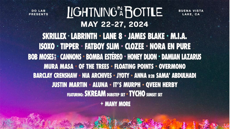 Lightning in a Bottle announces 2024 lineup