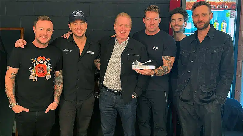 OneRepublic receives SoundExchange Hall of Fame Award