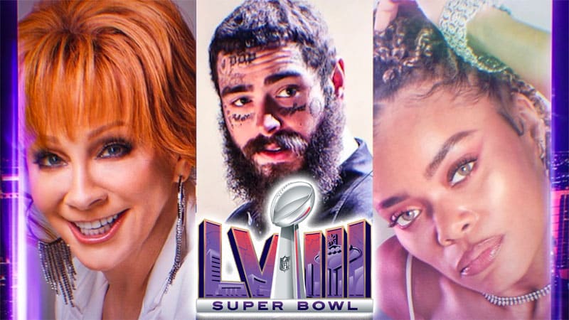 Reba McEntire, Post Malone, Andra Day announced for Super Bowl LVIII pregame entertainment
