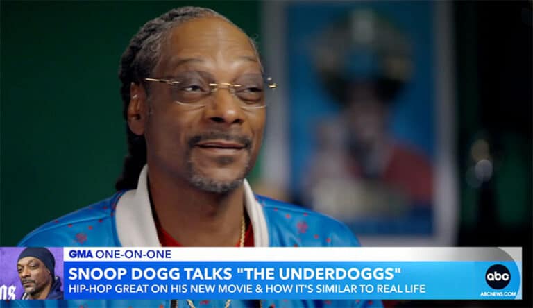 Snopp Dogg on ABC's Good Morning America