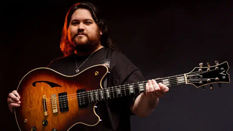 Wolfgang Van Halen introduces signature guitar