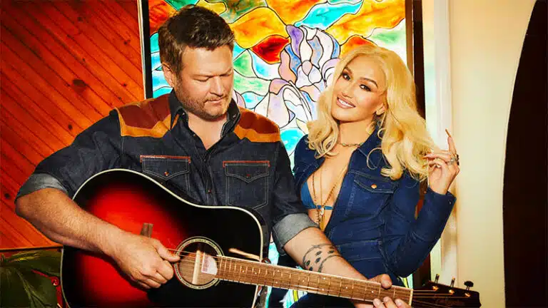Gwen Stefani, Blake Shelton unite for ‘Purple Irises’