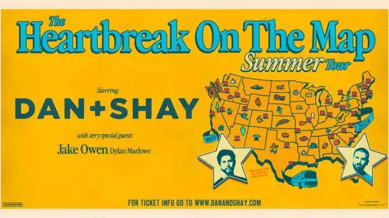 Dan + Shay extend Heartbreak on the Map Tour