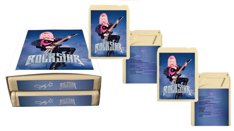 Dolly Parton announces ‘Rockstar’ 8-track