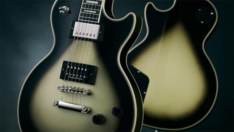 Epiphone unveils Adam Jones 1979 Les Paul Custom Silverburst