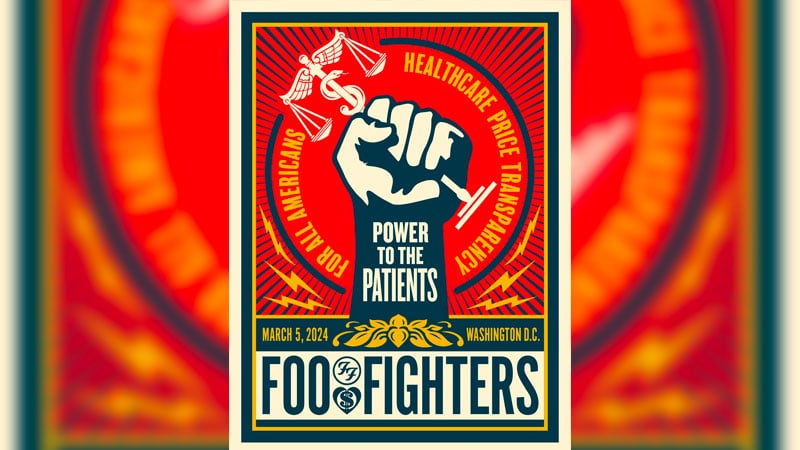 Foo Fighters to perform at Power to the Patients concert in Washington DC