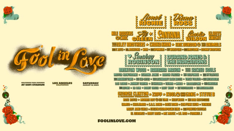 Lionel Richie, Diana Ross to headline inaugural Fool in Love Festival