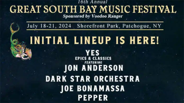 Yes, Joe Bonamassa among Great South Bay Music Festival performers