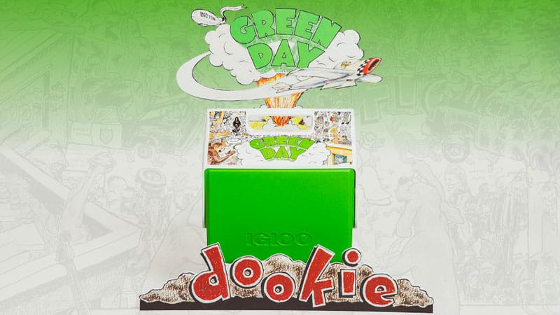 Igloo unveils Green Day ‘Dookie’ cooler