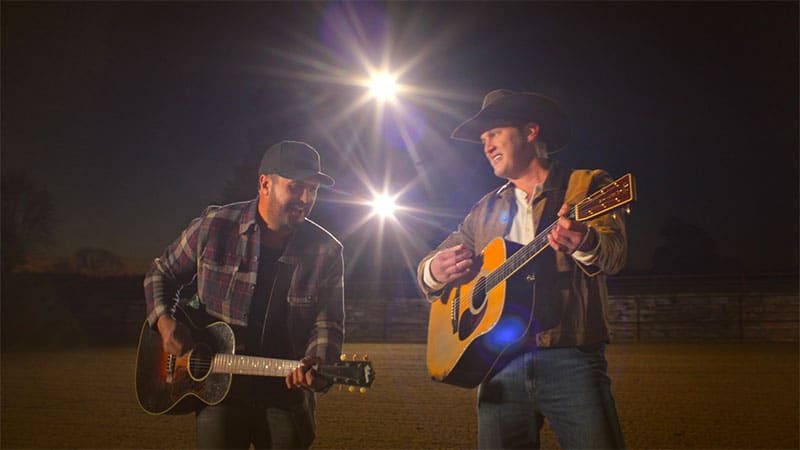 Jon Pardi, Luke Bryan share ‘Cowboys and Plowboys’ video