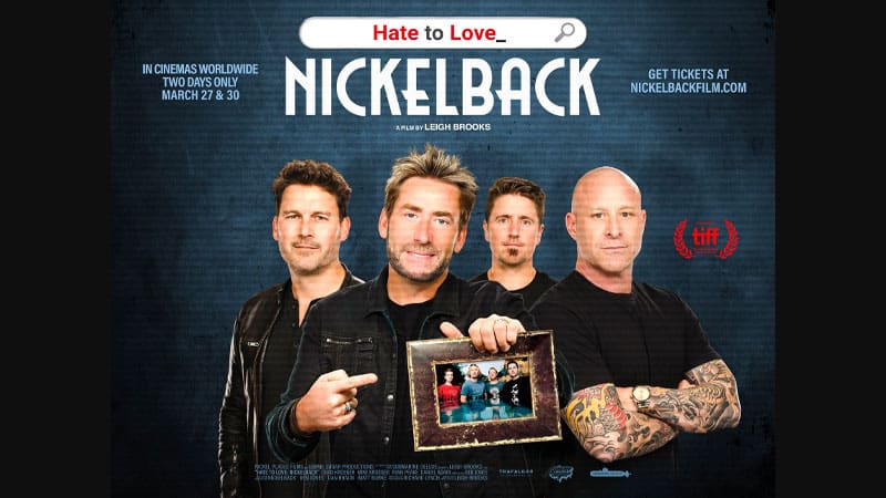 Nickelback documentary coming to select theaters