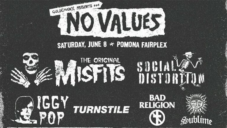 Goldenvoice announces No Values single-day punk festival