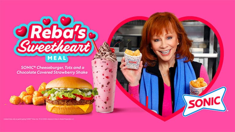 Reba McEntire teams with Sonic for Valentine’s Day meal