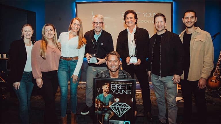 Brett Young 'In Case You Didn't Know' certified diamond