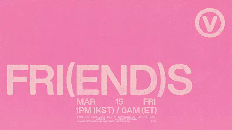 BTS’ V announces new single