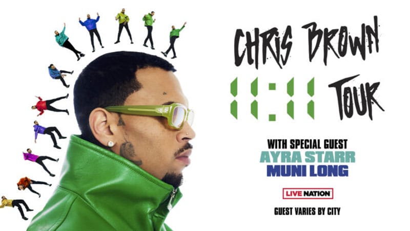 Chris Brown reveals 11:11 North American tour