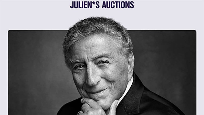 Julien’s Auctions adds marquee items to Tony Bennett: A Life Well Lived