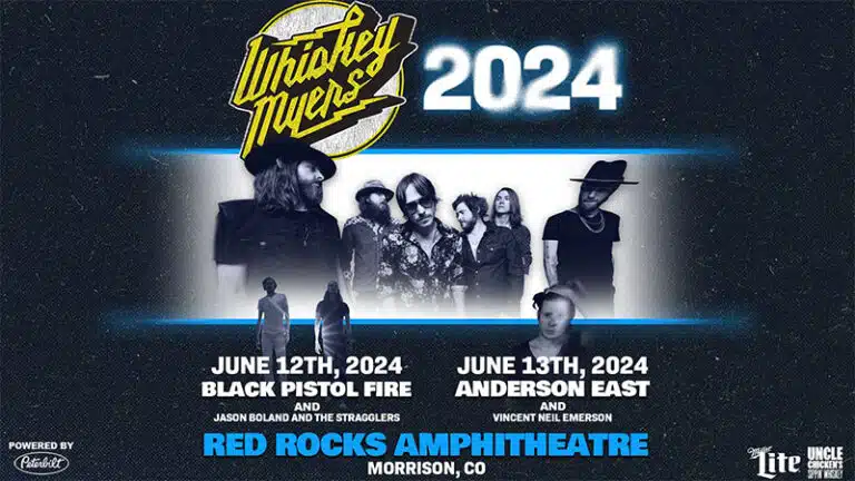 Whiskey Myers announces 2024 Red Rocks return, launches mobile app