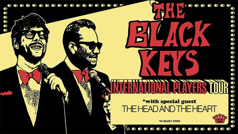 The Black Keys announces 2024 International Players Tour